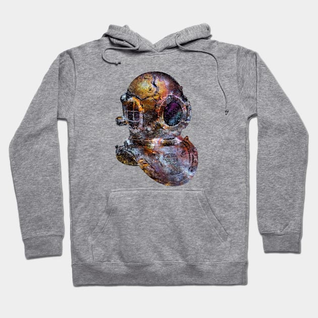 Cool Rusty Steampunk Diver's Helmet Hoodie by PaulStickland